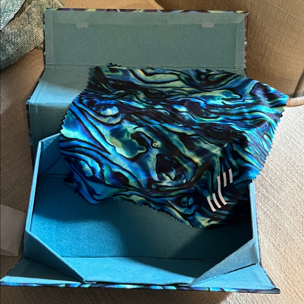 SLYK SHADES bombshell abalone sunglasses blue green - Picture 4 of 12